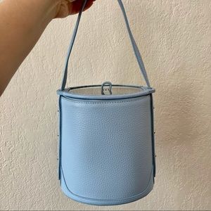 New Neely & Chloe The Ice Bucket Bag in Steel Blue